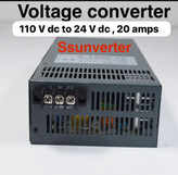 مبدل ولتاژ ۱۱۰ ولت دی سی به ۴۸ ولت دی سی ، ۲۰ آمپر