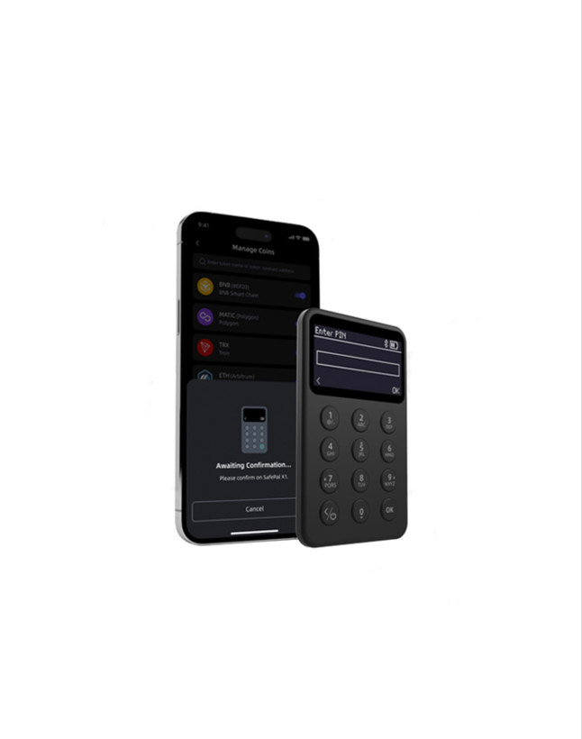 کیف پول سخت افزاری ارزهای دیجیتال سیف پل ایکس ۱ ,, safepal x1
